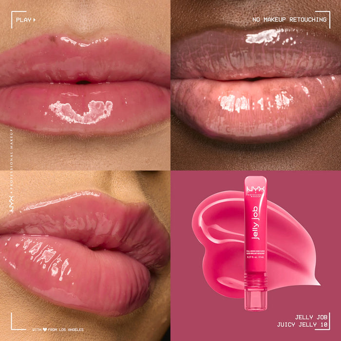 Гланц за устни Jelly Job, Nr. 10 Juicy Jelly, 8 ml
