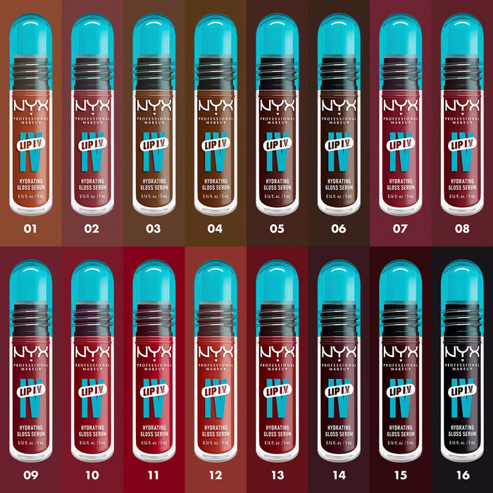 Хидратиращ гланц - серум за устни Lip IV, 10 Berry Thirsty, 1 бр