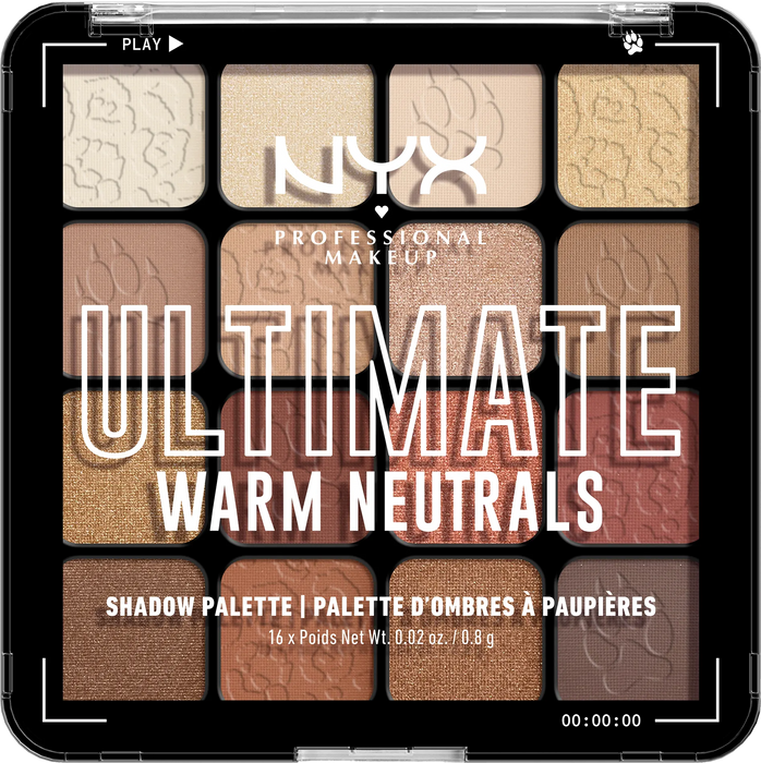 Палитра сенки за очи Ultimate 05W Warm Neutrals, 12,8 ml