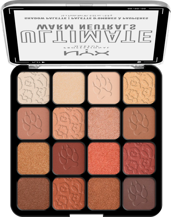 Палитра сенки за очи Ultimate 05W Warm Neutrals, 12,8 ml