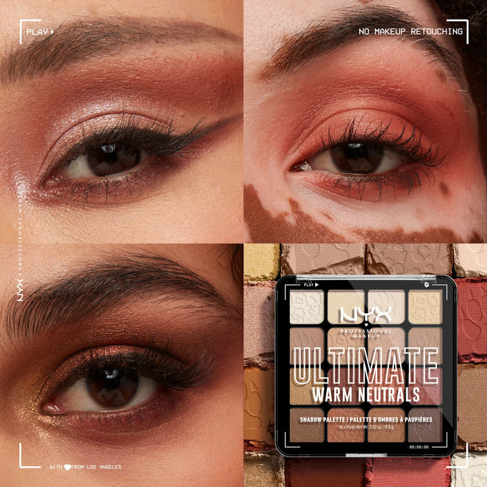 Палитра сенки за очи Ultimate 05W Warm Neutrals, 12,8 ml
