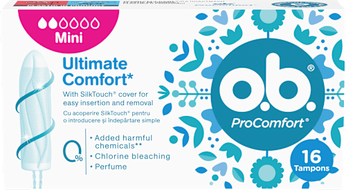 Тампони Ultimate Comfort Mini, 16 бр