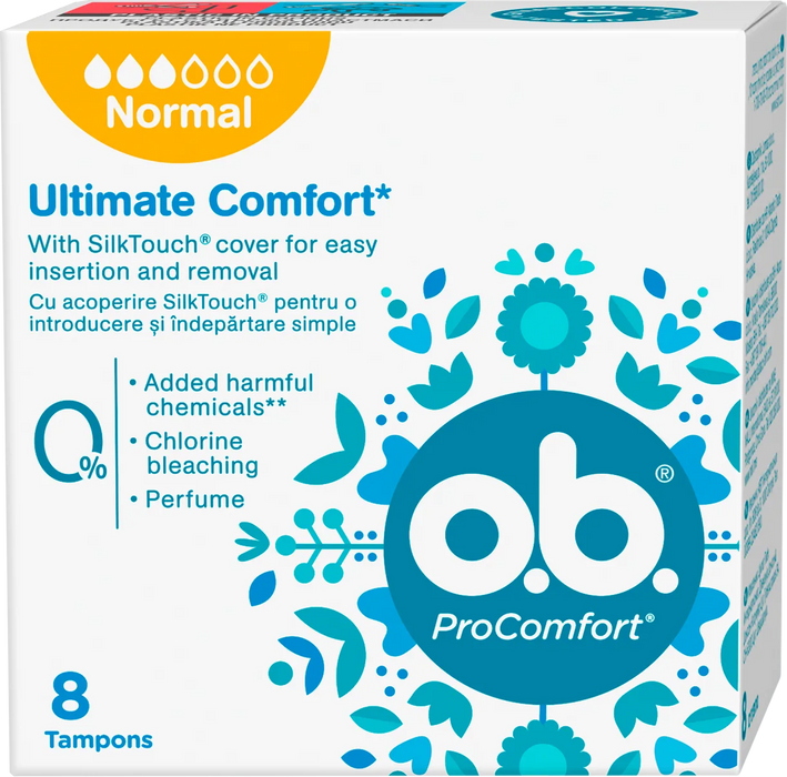 Тампони Ultimate Comfort Normal, 8 бр
