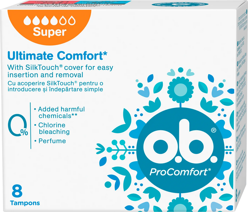 Тампони Ultimate Comfort Super, 8 бр