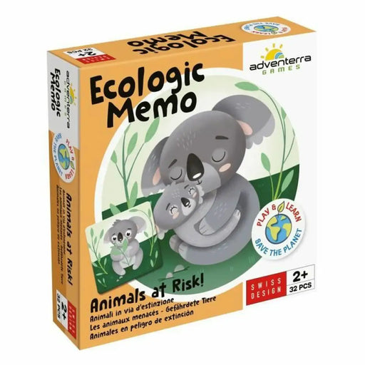 Образователна Игра Adventerra Memo Ecológico Animales en