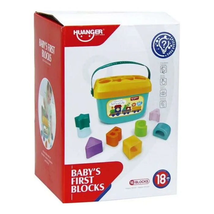 Образователна игра Baby’s First Blocks 16 Части