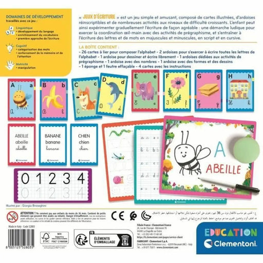 Образователна Игра Clementoni Jeux d’écriture (FR)