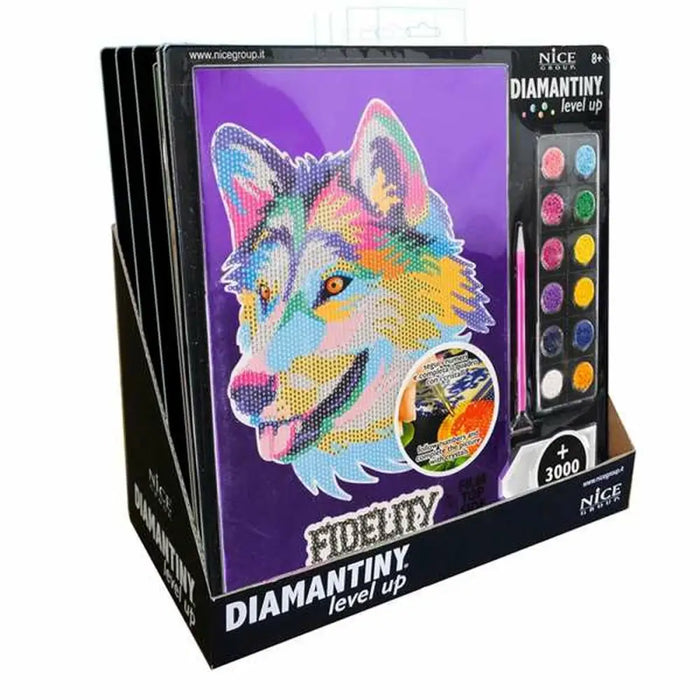 Образователна Игра Crystal Art Diamantiny Surtido 3 32 x 32