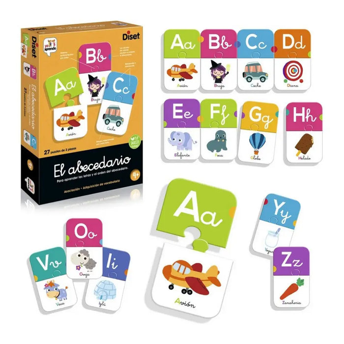 Образователна Игра Diset El Abecedario 54 Части