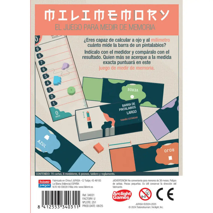 Образователна Игра Falomir Millimemory