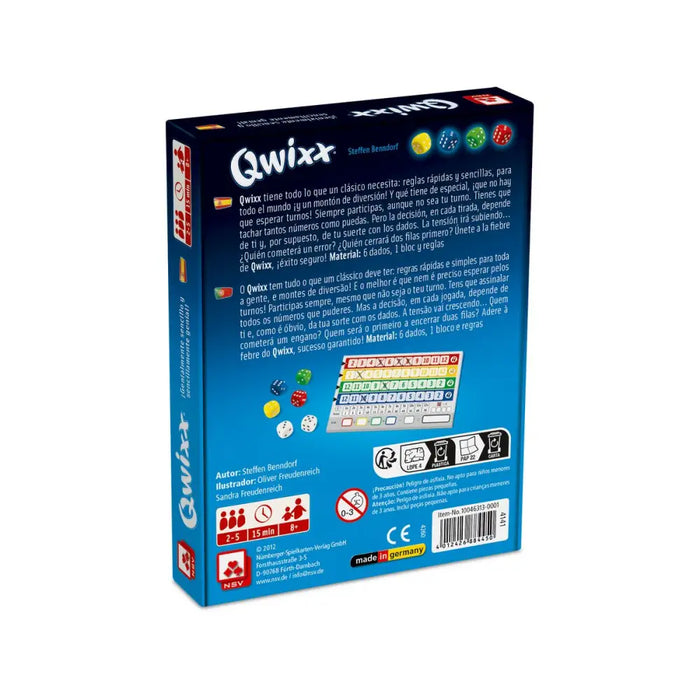 Образователна Игра Fournier Qwixx