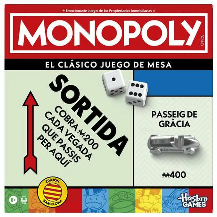 Образователна Игра Hasbro Monopoly Barcelona