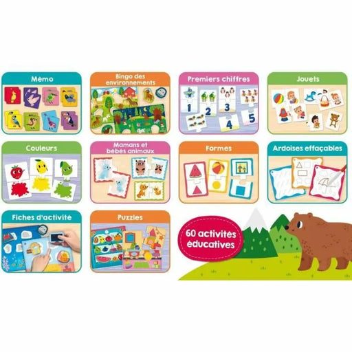 Образователна Игра Lisciani Giochi Carotina Baby 60 Jeux