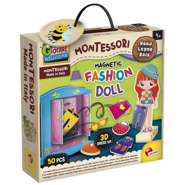 Образователна Игра Lisciani Giochi Magnetic Fashion Doll