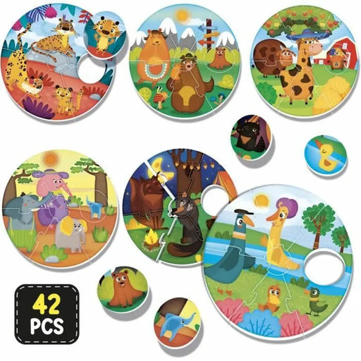 Образователна Игра Lisciani Giochi Montessori Baby Round