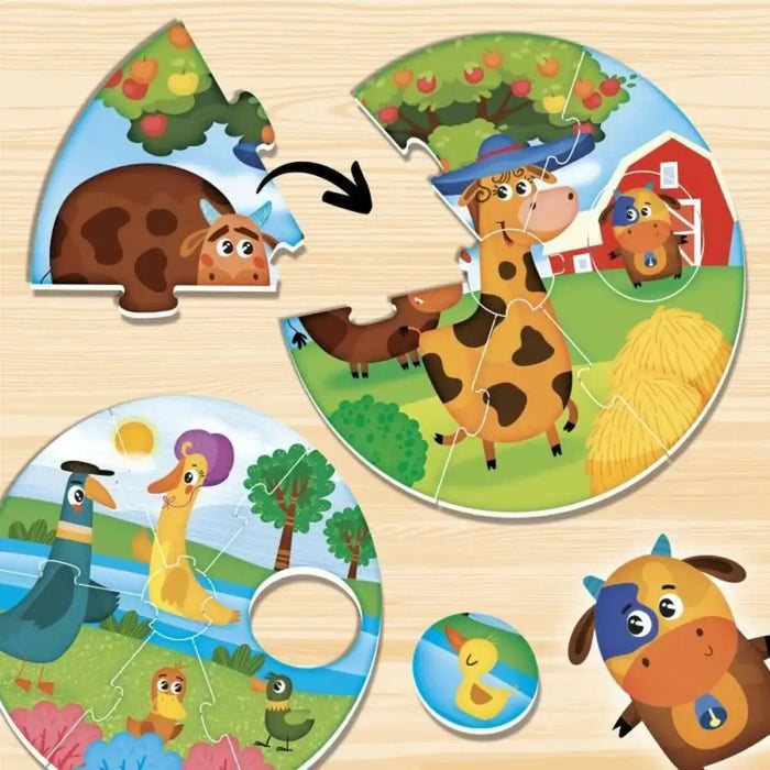 Образователна Игра Lisciani Giochi Montessori Baby Round