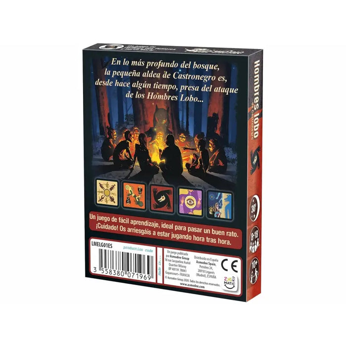 Образователна Игра Los Hombres Lobo de Castronegro Asmodee