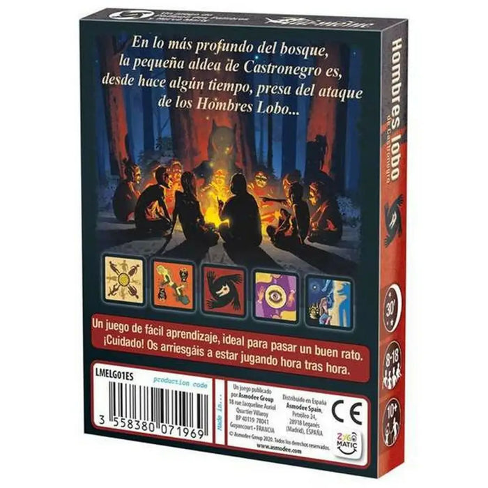 Образователна Игра Los Hombres Lobo de Castronegro Asmodee