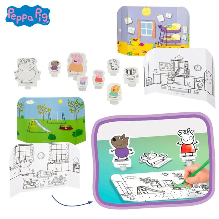 Образователна Игра Peppa Pig 23 x 31 x 9 cm (6 броя)