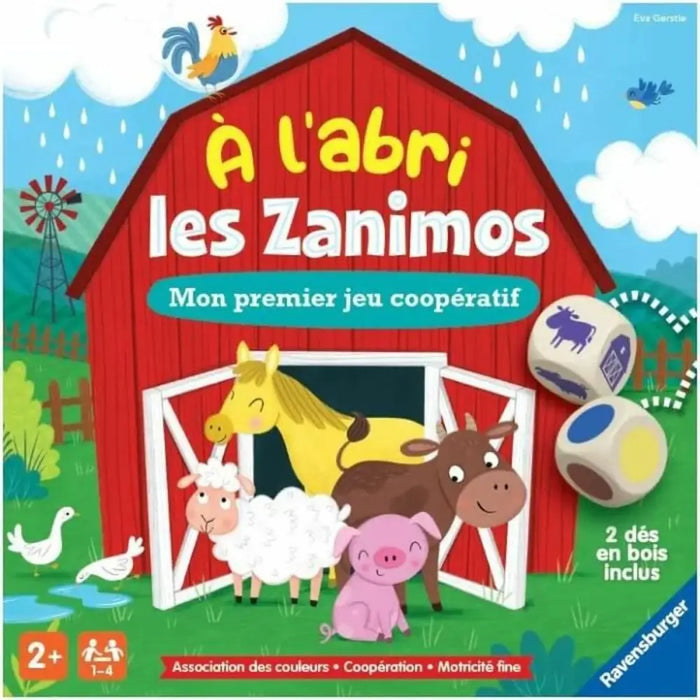 Образователна Игра Ravensburger À l’abri les Zanimos (FR)