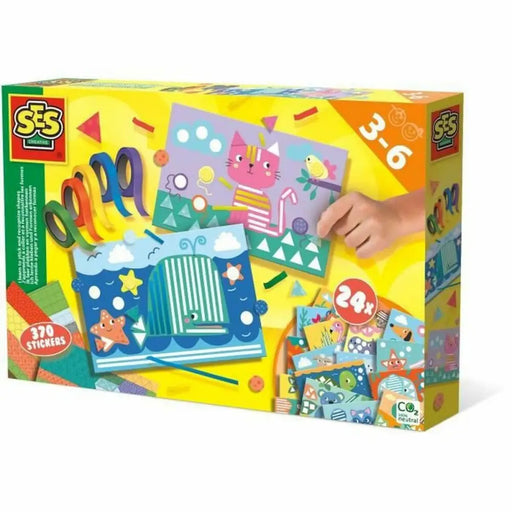 Образователна Игра SES Creative I learn to paste and