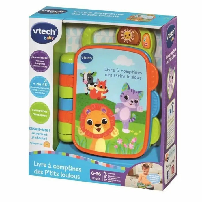 Образователна игра Vtech Baby Livre à comptines des P´tits
