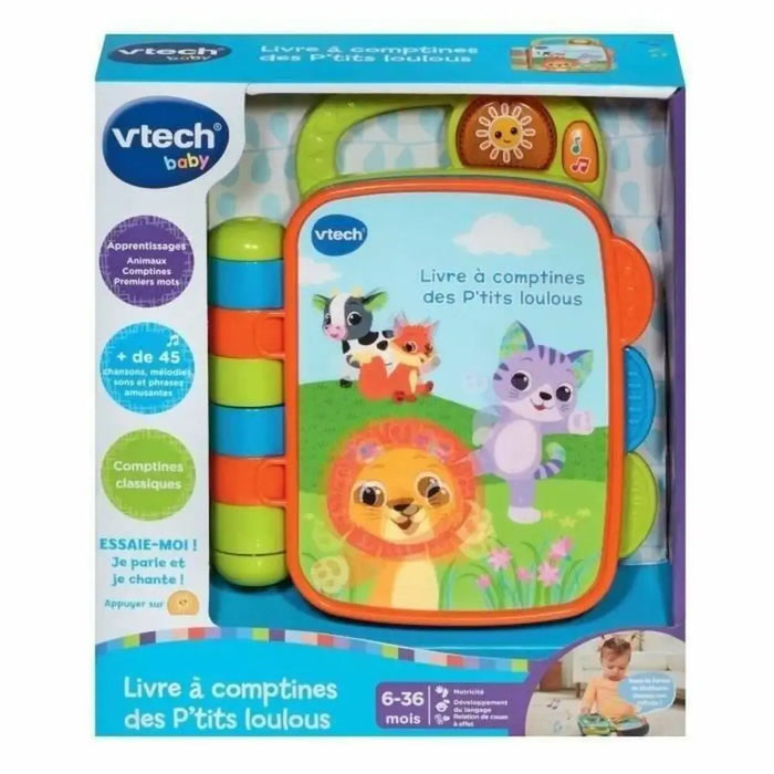 Образователна игра Vtech Baby Livre à comptines des P´tits