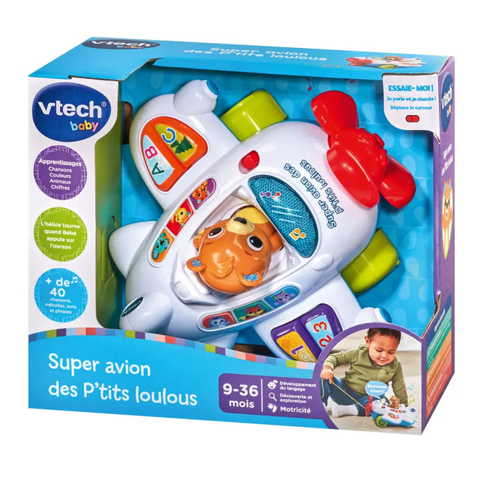 Образователна игра Vtech Baby Super avion des P´tits