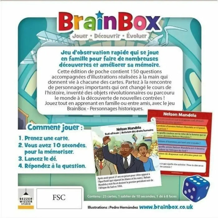Образователна Игра Brainbox personnages historiques