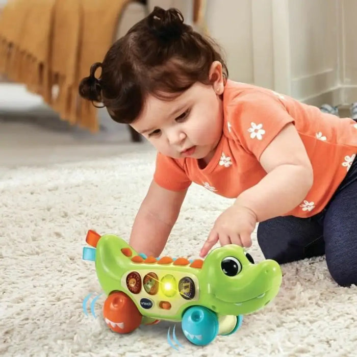 Образователна игра Vtech Baby Rouli Croco rigolo (FR)