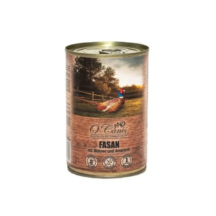 O’CANIS Консерва мокра храна за кучета - фазан с моркови