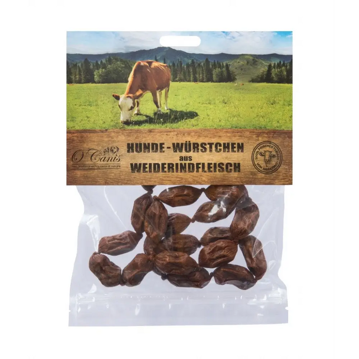O’CANIS Мини телешки колбаси - Лакомство за кучета - 100гр