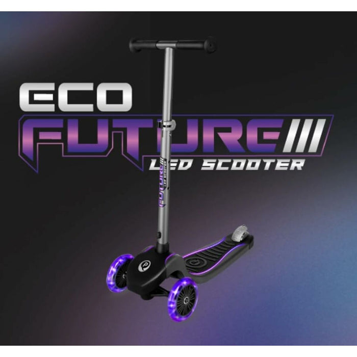 Скутер Ociotrends Eco Future Scooter Лилав 3 Колела