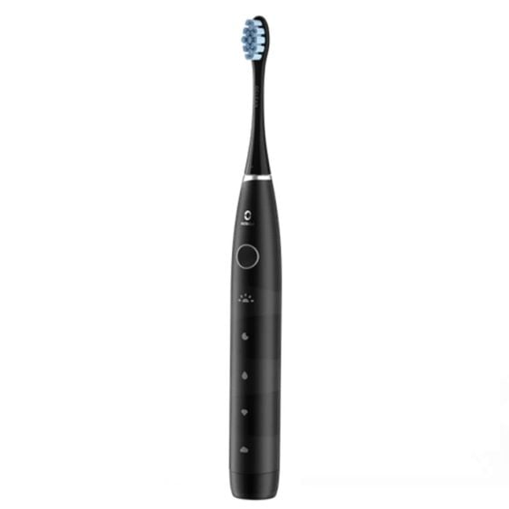 Ел. четка за зъби Oclean Flow S, 1.85W, 76000 об/мин, 5 режима, Таймер, Type-C, Антибактериална повърхност, Черна