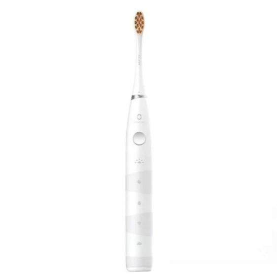 Ел. четка за зъби Oclean Flow S, 1.85W, 76000 об/мин, 5 режима, Таймер, Type-C, Антибактериална повърхност, Бяла
