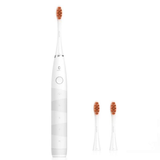 Ел. четка за зъби Oclean Flow S, 1.85W, 76000 об/мин, 5 режима, Таймер, Type-C, Антибактериална повърхност, Бяла