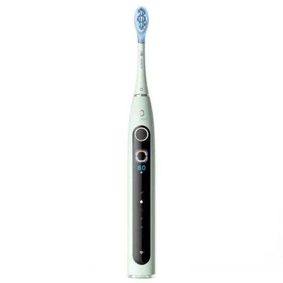 Ел. четка за зъби Oclean X Pro 20, AI, Maglev 4.0, 84000 об/мин, Wi-Fi, FlexFit, IPX7, Зелена
