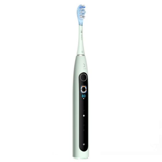 Ел. четка за зъби Oclean X Pro 20, AI, Maglev 4.0, 84000 об/мин, Wi-Fi, FlexFit, IPX7, Зелена