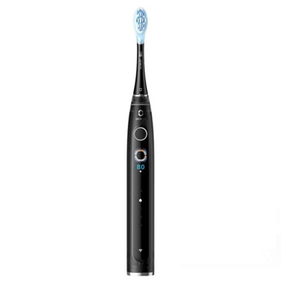 Ел. четка за зъби Oclean X Pro 20 Set, AI, Maglev 4.0, 84000 об/мин, Wi-Fi, FlexFit, IPX7, Черна