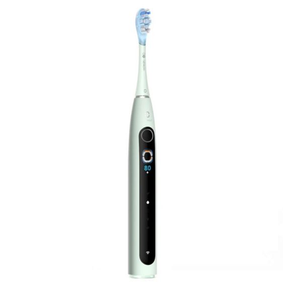 Ел. четка за зъби Oclean X Pro 20 Set, AI, Maglev 4.0, 84000 об/мин, Wi-Fi, FlexFit, IPX7, Зелена