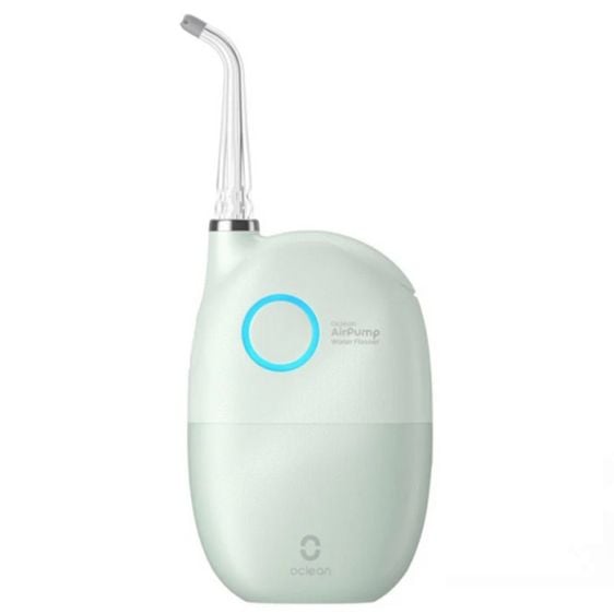 Зъбен душ Oclean AirPump A10, 3 режима, 2 накрайника, Автономия 40 дни, IPX7, Зелен