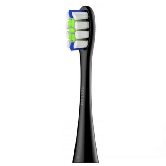 Комплект 2 бр. резервни глави за ел. четка за зъби Oclean Professional Clean Brush Head, Твърда, Черни