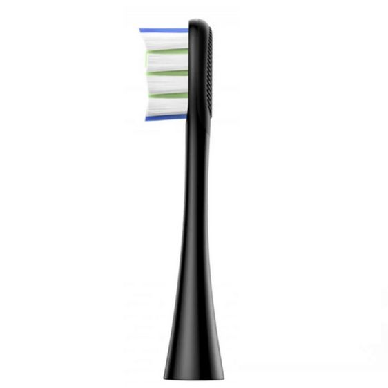 Комплект 2 бр. резервни глави за ел. четка за зъби Oclean Professional Clean Brush Head, Твърда, Черни