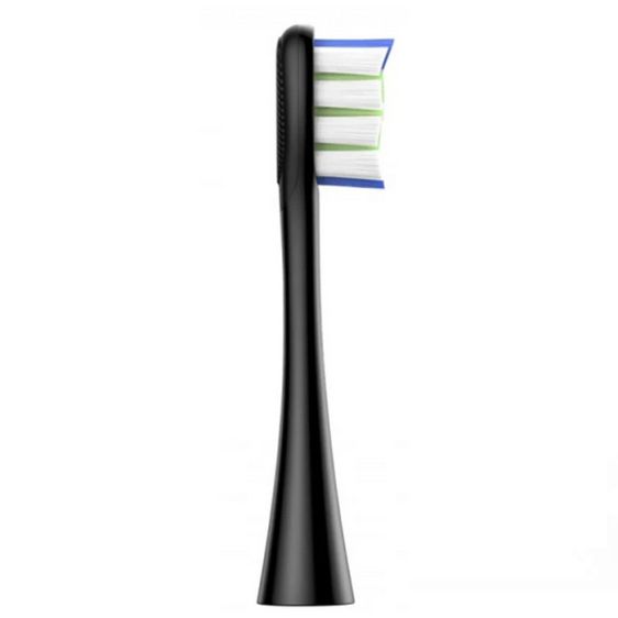 Комплект 2 бр. резервни глави за ел. четка за зъби Oclean Professional Clean Brush Head, Твърда, Черни