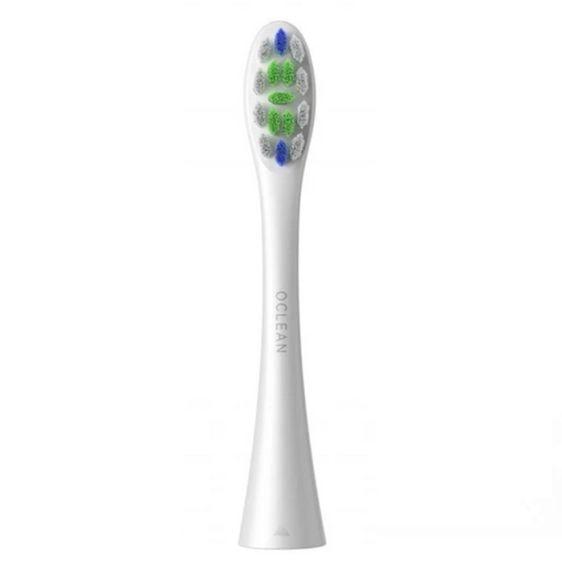 Комплект 6 бр. резервни глави за ел. четка за зъби Oclean Professional Clean Brush Head, Твърда, Бели