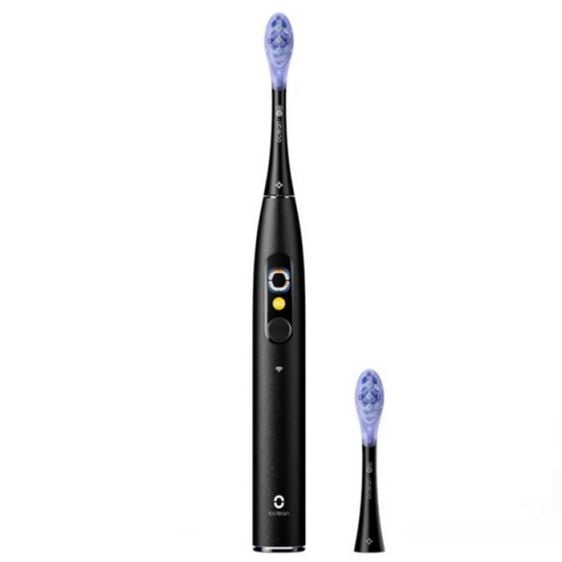 Ел. четка за зъби Oclean X Ultra 20, AI гласов асистент, 84000 об/мин, Wi-Fi, Bluetooth, Черна
