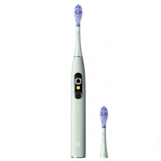 Ел. четка за зъби Oclean X Ultra 20, AI гласов асистент, 84000 об/мин, Wi-Fi, Bluetooth, Зелена