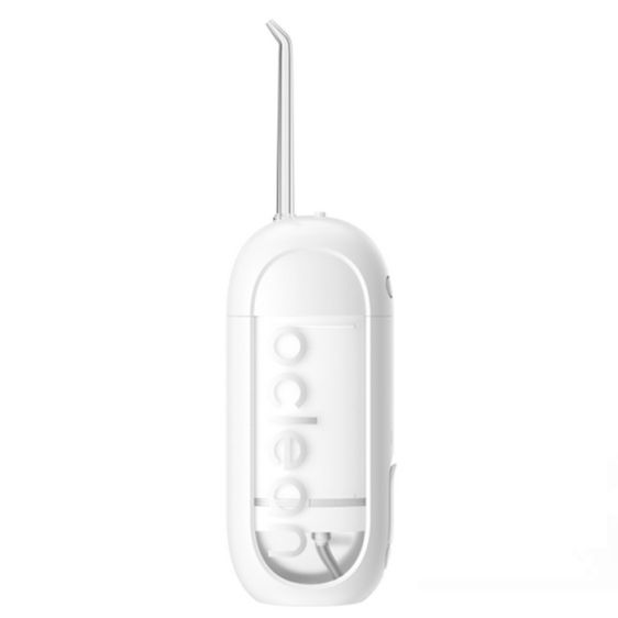 Зъбен душ Oclean W10 Lite, 3 режима, 2 накрайника, 1200 импулса в минута, До 140 PSI, Бял