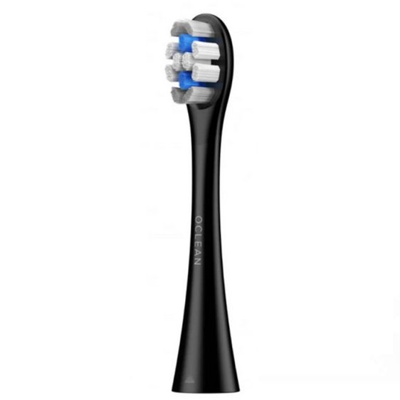 Комплект 2 бр. резервни глави за ел. четка за зъби Oclean Delicate Care Brush Head, Мека, За деца, Черен