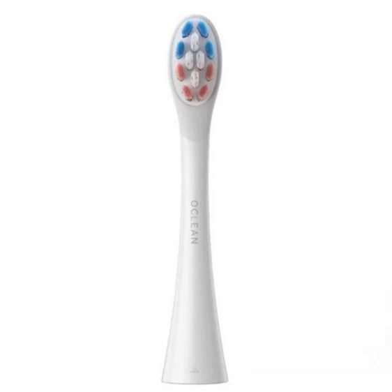 Комплект 6 бр. резервни глави за електрическа четка за зъби Oclean Delicate Care Brush Head, Мека, Бели